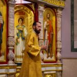 Богослужение в канун Недели 23-й по Пятидесятнице в кафедральном Александро-Невском соборе