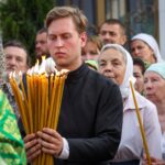 Праздничные богослужения в день памяти святителя Луки, архиепископа Симферопольского и Крымского в Свято-Троицком женском монастыре Симферополя