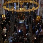 МИТРОПОЛИТ СИМФЕРОПОЛЬСКИЙ И КРЫМСКИЙ ЛАЗАРЬ В ПЕРВЫЙ ДЕНЬ ВЕЛИКОГО ПОСТА СОВЕРШИЛ ЧТЕНИЕ ПОКАЯННОГО КАНОНА В СОБОРЕ СВЯТОГО БЛАГОВЕРНОГО КНЯЗЯ АЛЕКСАНДРА НЕВСКОГО В Г.СИМФЕРОПОЛЯ.