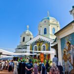Праздничные богослужения в день памяти святителя Луки, архиепископа Симферопольского и Крымского в Свято-Троицком женском монастыре Симферополя