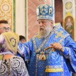 В канун праздника Успения Пресвятой Богородицы Преосвященный епископ Ялтинский Нестор совершил всенощное бдение в кафедральном Александро-Невском соборе г. Симферополя.