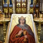В ДЕНЬ ПАМЯТИ ВЕЛИКОМУЧЕНИЦЫ ВАРВАРЫ ЕПИСКОП ЯЛТИНСКИЙ НЕСТОР ВОЗГЛАВИЛ ЛИТУРГИЮ В СВЯТО-АЛЕКСАНДРО-НЕВСКОМ КАФЕДРАЛЬНОМ СОБОРЕ Г. СИМФЕРОПОЛЯ.