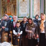 Богослужение в субботу 4-й седмицы Великого поста в кафедральном Александро-Невском соборе.