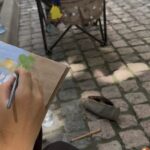 В Александро-Невском кафедральном соборе состоялась экскурсия  в рамках пленэрной практики духовно-творческого проекта "Кисти не врут"