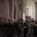 Праздничные богослужения в Александро-Невском кафедральном соборе в день празднования Преображения Господа Бога и Спаса нашего Иисуса Христа