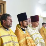 В ВОССТАНОВЛЕННОМ ХРАМЕ 4-Х СВЯТИТЕЛЕЙ МОСКОВСКИХ ПЕТРА, АЛЕКСИЯ, ИОНЫ И ФИЛИППА В ПРЕСТОЛЬНЫЙ ПРАЗДНИК ЕПИСКОП КАЛЛИНИК СОВЕРШИЛ ПЕРВУЮ БОЖЕСТВЕННУЮ ЛИТУРГИЮ.
