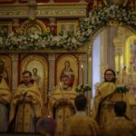 Воскресные богослужения в Александро-Невском кафедральном соборе в Неделю 14-ю по Пятидесятнице