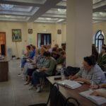 В Просветительском центре имени святителя Гурия Таврического при Александро-Невском кафедральном соборе прошла очередная встреча, посвящённая изучению Священного Писания