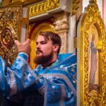 Праздничные богослужения в день празднования Введения во храм Пресвятой Богородицы, в кафедральном соборе святого благоверного князя Александра Невского