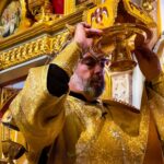 Литургия  в Неделю 15-ю по Пятидесятнице в кафедральном Александро-Невском соборе