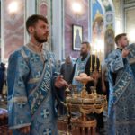 Преосвященный Нестор, епископ Ялтинский возглавил всенощное бдение в кафедральном соборе святого благоверного князя Александра Невского г. Симферополя  в канун праздника Рождества Пресвятой Владычицы нашей Богородицы и Приснодевы Марии.
