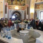 В Крестильном храме в честь иконы Божией Матери " Живоносный Источник" кафедрального Александро - Невского собора г. Симферополя, прошел Престольный праздник.