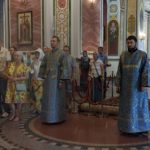 Всенощное бдение в кафедральном Александро-Невском соборе г. Симферополя в канун Недели 12-й по Пятидесятнице.