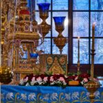Всенощное бдение в канун Недели 3-й Крестопоклонной в кафедральном Александро-Невском соборе.