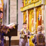 Литургия в Неделю Торжества Православия в кафедральном соборе святого благоверного князя Александра Невского.