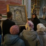 Паломническая группа из Черноморского района побывала в Александро‑Невском кафедральном соборе г. Симферополя.