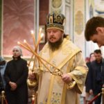 В праздник Покрова Пресвятой Богородицы, Преосвященный Каллиник, епископ Бахчисарайский возглавил Божественную литургию в кафедральном соборе святого благоверного князя Александра Невского г. Симферополя.