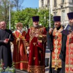 В день празднования 81-й годовщины Победы в Великой Отечественной войне, в Александро-Невском кафедральном соборе была совершена лития по всем убиенным во бранех воинам за веру