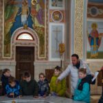 Экскурсия для учащихся гимназии №1 им. И.В. ﻿Курчатова в Александро-Невском кафедральном соборе
