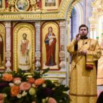 Божественная литургия  в день памяти святителя Николая, архиепископа Мир Ликийских, чудотворца в кафедральном Александро-Невском соборе.