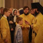 В неделю 24-ю по Пятидесятнице в Александро-Невском кафедральном соборе прошли воскресные богослужения