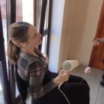 В студии изобразительного и декоративно-прикладного искусства  при Просветительском центре имени св. Гурия Таврического прошло занятие по изготовлению пасхальных яиц.