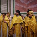 Митрополит Симферопольский и Крымский Тихон возглавил Божественную литургию престольного праздника в Александро-Невском кафедральном соборе г. Симферополя