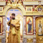 Епископ Ялтинский Нестор совершил Божественную литургию в кафедральном Александро-Невском соборе г. Симферополя в Неделю 18-ю по Пятидесятнице.