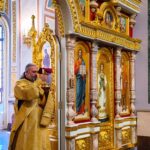 Литургия  в Неделю 15-ю по Пятидесятнице в кафедральном Александро-Невском соборе