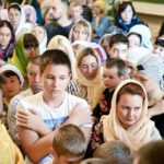 Преосвященный Евфимий, епископ Луховицкий возглавил Литургию в Неделю 16-ю по Пятидесятниц  в кафедральном Свято-Александро-Невском соборе г. Симферополя.