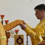 Молодежный хор просветительского центра им. свт. Гурия Таврического  приняли участие в престольных торжествах в храме 4-х святителей московских: Петра, Алексия, Ионы и Филиппа при Православном молодёжном просветительском центре «Зёрна» .равославном