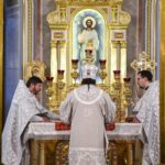 В ПРАЗДНИК ОБРЕЗАНИЯ ГОСПОДНЯ ЕПИСКОП БАХЧИСАРАЙСКИЙ КАЛЛИНИК СОВЕРШИЛ ЛИТУРГИЮ В КАФЕДРАЛЬНОМ АЛЕКСАНДРО-НЕВСКОМ СОБОРЕ Г. СИМФЕРОПОЛЯ.
