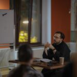 Прошли очередные занятия с учащимися библейско-богословских курсов Просветительского центра имени св. Гурия Таврического при Александро-Невском кафедральном соборе