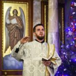 В РОЖДЕСТВЕНСКИЙ СОЧЕЛЬНИК БЫЛА СОВЕРШЕНА ЛИТУРГИЯ СВЯТИТЕЛЯ ВАСИЛИЯ ВЕЛИКОГО В АЛЕКСАНДРО-НЕВСКОМ КАФЕДРАЛЬНОМ СОБОРЕ Г. СИМФЕРОПОЛЯ.