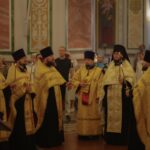 Воскресные богослужения в Александро-Невском кафедральном соборе в Неделю 13-ю по Пятидесятнице