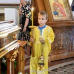 В канун праздника Успения Пресвятой Богородицы Преосвященный епископ Ялтинский Нестор совершил всенощное бдение в кафедральном Александро-Невском соборе г. Симферополя.