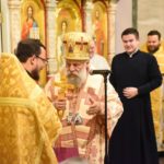 Архиерейское богослужение в Неделю 9-ю по Пятидесятнице в кафедральном Александро-Невском соборе г. Симферополя.