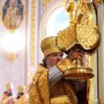 Митрополит Симферопольский и Крымский Тихон возглавил Божественную литургию в кафедральном Александро-Невском соборе г. Симферополя в день памяти Корсунской иконы Божией Материй.