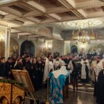 В Александро-Невском кафедральном соборе была совершена заупокойная лития по новопреставленному митрополиту Лазарю (Швец)