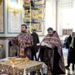 В КАНУН РОДИТЕЛЬСКОЙ СУББОТЫ БЫЛ СОВЕРШЕН ПАРАСТАС В КАФЕДРАЛЬНОМ АЛЕКСАНДРО-НЕВСКОМ СОБОРЕ Г. СИМФЕРОПОЛЯ.
