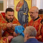 Престольный праздник в крестильном храме в честь иконы Божией Матери «Живоносный Источник» Александро-Невского кафедрального собора