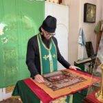 Настоятель Александро-Невского кафедрального собора посетил храм-памятник святой равноапостольной Марии Магдалины, расположенный на Симферопольском братском кладбище русских воинов, павших во время Крымской войны