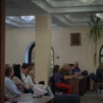 В Просветительском центре имени святителя Гурия Таврического при Александро-Невском кафедральном соборе прошла первая в новом учебном году встреча, посвящённая изучению Священного Писания