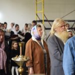 Молодежный хор просветительского центра им. свт. Гурия Таврического  приняли участие в престольных торжествах в храме 4-х святителей московских: Петра, Алексия, Ионы и Филиппа при Православном молодёжном просветительском центре «Зёрна» .равославном