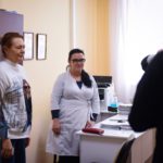 Клирики кафедрального собора святого благоверного князя Александра Невского г. Симферополя посетили диагностический центр ГБУЗ РК Республиканской клинической больницы имени Н.А. Семашко.