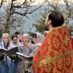 Пасхальная Литургия на горе Аю-Даг.
