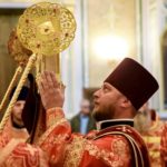 В ДЕНЬ ПАМЯТИ СВЯТЫХ РАВНОАПОСТОЛЬНЫХ КИРИЛЛА И МЕФОДИЯ ЕПИСКОП ЯЛТИНСКИЙ НЕСТОР СОВЕРШИЛ БОЖЕСТВЕННУЮ ЛИТУРГИЮ В КАФЕДРАЛЬНОМ АЛЕКСАНДРО-НЕВСКОМ СОБОРЕ Г. СИМФЕРОПОЛЯ.