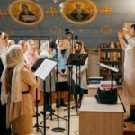 Литургия в праздник Сретения Господня в кафедральном соборе святого благоверного князя Александра Невского.