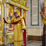 Всенощное бдение в канун Недели 7-ой по Пятидесятнице, праздника Рождества святителя Николая Чудотворца в кафедральном Александро-Невском соборе