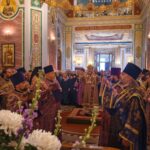 Торжества в Александро-Невском кафедральном соборе г. Симферополя  в день памяти святителя Гурия (Карпова), архиепископа Таврического